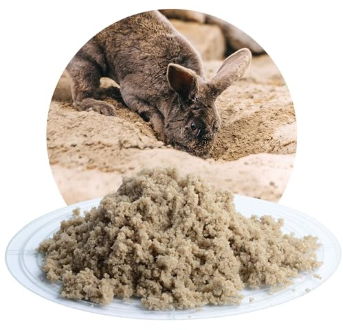 Schicker Mineral Kaninchen Buddelsand 12,5 kg, für Kaninchen und Hasen | Kantengerundet für sensible Pfoten, Naturprodukt aus Deutschland, lehmfrei, frei von Verunreinigungen & chemischen Zusätzen