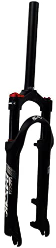 Fahrradgabel 20 24 Mountain Air Gabel Aluminium Scheibenbremse 100MM Schnellspanner Schulterkabelsteuerung Locking Shock C,24in