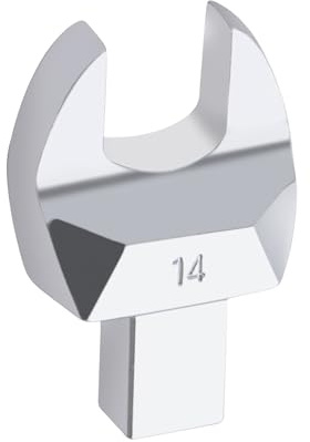 ATsafepro Clé à fourche, clé à fourche, 9 x 12 mm, clé dynamométrique interchangeable 14 mm