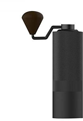 ARKEM Oficina Redondo Hogar Molienda A Mano Café Conveniente Molinillo De Café PequeñO PortáTil Para Acampar Al Aire Libre Molinillo De Café De Mano Lavable (Oro Rosa, Gris Espacial)-Space Gray