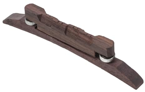 UPKOCH Mandolin with Accessories Rosewood Bridge Replacement for Smooth Tone Adjustment Sturdy Design
