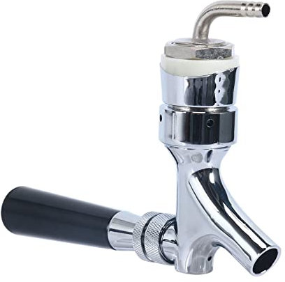 MNEVZX Grifos de Barril de Cerveza Grifo de Barril de Cerveza de Barril Dispensador de Cerveza casera de Acero Inoxidable Grifo de vástago de Bebida Cerveza elaborada