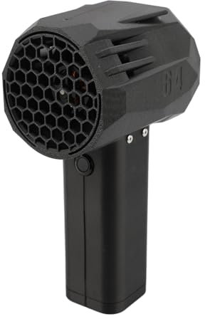 Jet Dry Mini Gebläse Tragbar, 1,4 Kg Schub Tragbarer Luftgebläse, 64mm Bürstenloser Motor Handheldluft Duster, Schrittlose Geschwindigkeit Einstellbare Elektrische Lüfter
