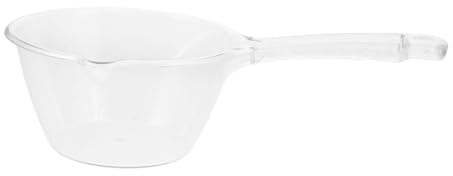 PAMINGONO Louche à Eau Multifonctionnelle Avec Trou De Suspension Écope De Jardin Pour Arroser Et Laver Les Fruits Louche Transparent Idéale Pour Cuisine Et Extérieur