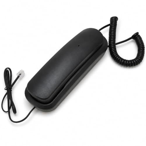 Corded Home Phone,No AC Power Required,Easy-Wall-Mount,Mute Mute Function, Redial Function,Landline Corded Telephone for Home Hotel School Office