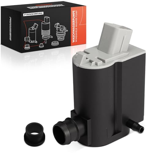 Frankberg Windscreen Washer Pump Windshield Front 3-Pin Compatible with Tucson TL TLE Kona OS OSE OSI i30 i20 PB PBT Sportage QL QLE Replace# 985102J000