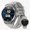 OUKITEL BT12 Montre Connectée Homme, Écran AMOLED de 1,43 Pouces, Surveillance de la Fréquence Cardiaque, Mode Sport 150 +, Batterie 480mah. Montre de Sport GPS pour iOS et Android
