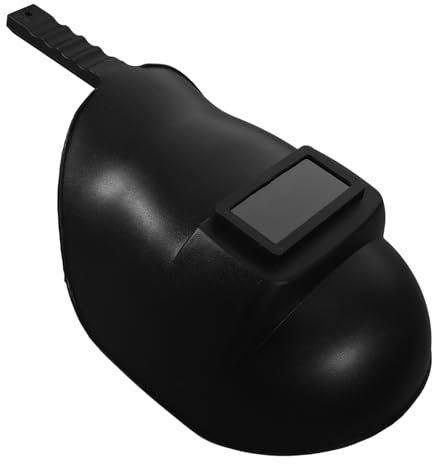 Gadpiparty Handheld Welding Mask with Auto-Darkening Lens Lightweight Welding Safety Shield for Electric Soldering and Grinding Flame-Resistant Protective Face Cover