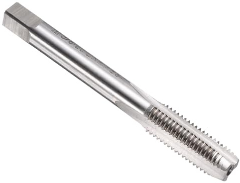 QUARKZMAN Tarauds à Main, 3/8-20 UNF 2B Taraud Finisseur Américain à droit en Acier Rapide HSS6542, Tarauds et filières Durables pour Outil Taraudage Vis Réparation Bricolage