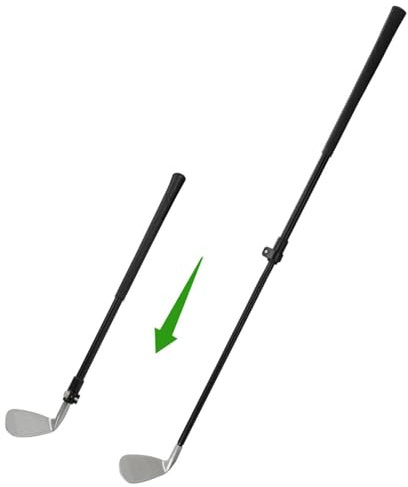 Golfklubbor för barn Teleskopisk Juniorsvingstav | Aluminiumlegering Barngolfklubbor Passar pojkar och flickor, golfträning i bakgård, på driving range samt