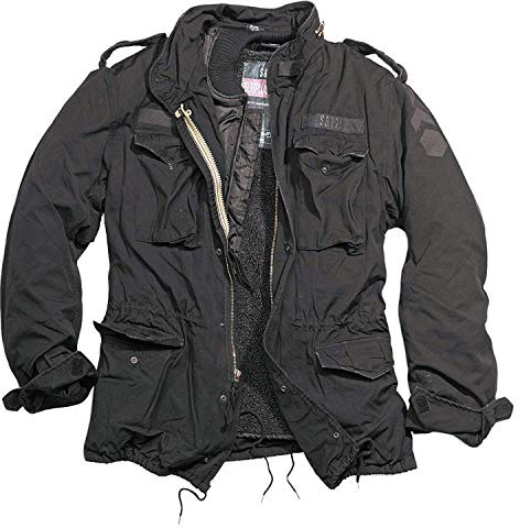 Trooper M65 Regiment Jacke, schwarz, Size M