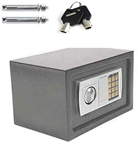8,5l Elektronischer Safe Tresor Möbeltresor Geldschrank Digital & Schlüssel Elektronisch Möbeltresor Tresor Dokumententresor Safe Wandtresor Wandsafe