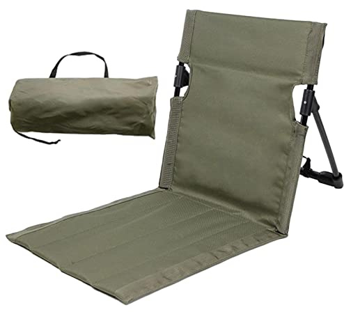 Tsuchiya Strandmatte Faltbar Mit Rückenlehne Strandsitz Sonnenmatte Mit Tragegurt Strandmatte Gepolstert Faltbar Für Garten Strandstuhl Für Den Außenbereich(Nicht Verstellbar Rückenlehne)