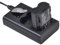 DuraPro 1X NP-W235 NP W235 Battery + LCD USB Dual Charger mit Type C Port für Fujiflim NP-W235 Fujifilm X-T4, GFX 50S II, GFX 100S, X-T5, X-H2 Kamera