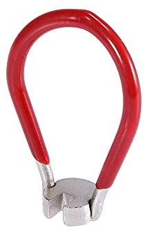 X AUTOHAUX 3,7mm Fahrrad Speichenschlüssel Schraubenschlüssel Reparaturwerkzeug Rot