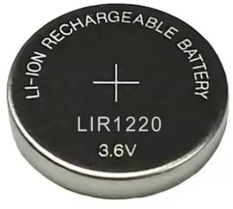 BenjiPower - Piles Bouton LIR1220 Rechargeable - Remplace Les Piles Bouton CR1220