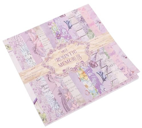 JEWEDECO 20stücke Scrapbook Hintergrundpapier Dekorative Papiere Für Scrapbooking Fotobücher Bastelprojekte Und Kreative