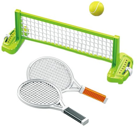 Gioco da tavolo per bambini, racchetta da pong, set a rete, attrezzatura sportiva portatile, per il giardino, per interni ed esterni