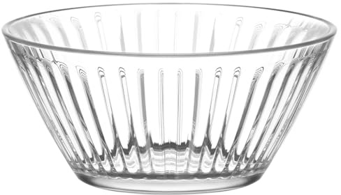 LAV Hestia Snackschalen aus Glas - 10.5cm - Klar - 6X Klein Küche Party Nachtisch Essen Obst Süß Knabbereien Servier Tauchen Sauce Tapas Gerichte-Set