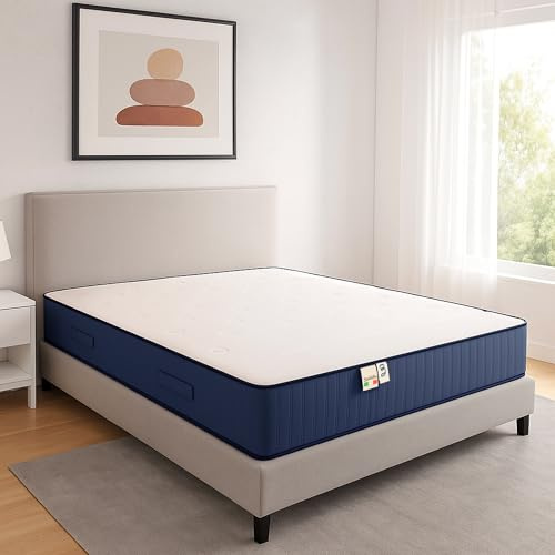 Baldiflex Materasso Memory 20 cm, Matrimoniale 160x200 cm, RelaxOne 20, Ortopedico e Ergonomico, Anallergico e Antibatterico, 100% Made in Italy