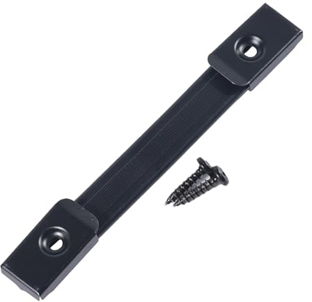 Veasbuu Gitarrenkoffer-Griffersatz – Werkzeugkoffer-Griffersatz – mit 2 | Schrauben, Instrumentententasche, Hardware-Schnallenwerkzeug für einfache Installation