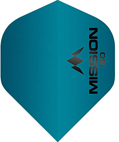 Mission Logo 150 Dart-Flights, 150 Mikrometer, Standard