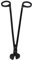 NANAOUS Coupe Meche Bougie Coupe Mèche en Acier Inoxydable, Coupe-Mèche Ciseaux à Mèche, Lampe à Huile, Accessoire de Bougie Atteint Profondément Les Bougies et Empêche l'Accumulation de Suie (Noir)