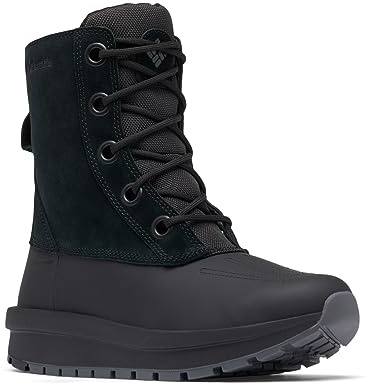Columbia MORITZA SHIELD OMNI-HEAT bottes de neige imperméables Femme, Noir (Black x Graphite), 38 EU