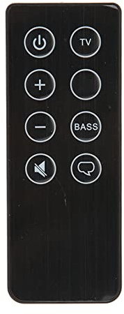 Télécommande Universelle pour Barre de Son Télécommande de Remplacement pour Barre de Son Compatible avec 418775 410376 431974 845194. Opération Simple Système Audio pour