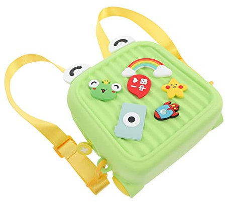 WESIEVYA Mini-Kinderrucksack Cartoon Schulranzen Junge Mädchen Rucksack Schultertasche Schultasche Für Kleinkinder Mit Verstellbarem Schultergurt Für Bücher Federmäppchen Spielzeug Snacks o