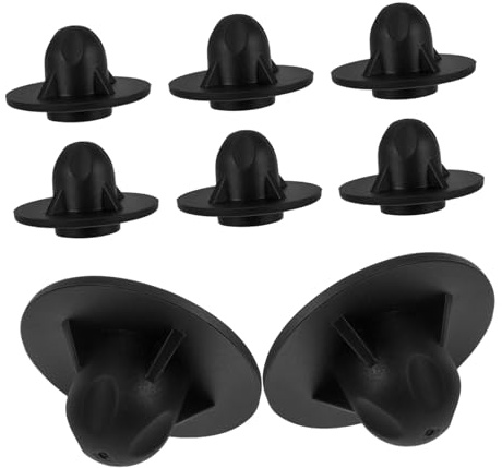 CLISPEED Outdoor Chair Leg Protectors 14mm Non-slip Folding Camping Chair Feet Caps 8pcs Patio Furniture Foot Covers Floor Protectors for Rugged Terrain