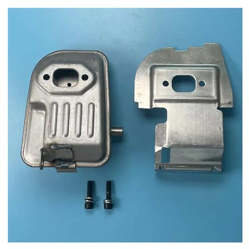 UYTGFO Fit FOR OLEO-MAC OM43 FOR EFCO EF3600 PRE 2015 GRASS TRIMMER BRUSHCUTTER EXHAUST SLIENCER OM36 COMPLETE MUFFLER 61200061R EARLY STYLE