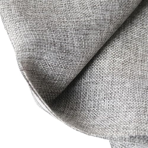 YANHAO Tela de Malla EstéReo, Altavoz Cubierta De Malla Tela Antiguo Retro Sonido-Transparente A Prueba Polvo Lino Guitarra Máscara Audio Fondo(Gray)
