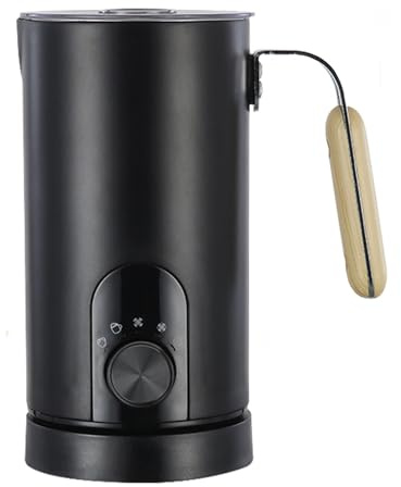 5 in 1 Electric Milk Frother and Steamer Automatic Milk Steamer Hot & Cold Foam Maker for Coffee,Latte,Cappuccino,Hot Chocolate Creamer Heater 11.8oz /350ml