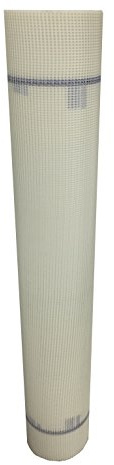 EINSIDE Treillis en fibre de verre pour plâtre certifié, Filet en fibre de verre certifié européen, Rouleau 1 x 50 mètres, 160 g/m²