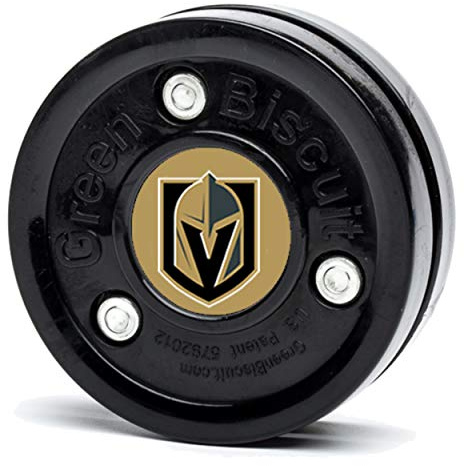 Green Biscuit Original NHL Las Vegas Knights Puck
