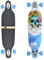 Apollo Longboard Molokai, Komplettboard, Twin-Tip Drop-Through Freeride Cruiser Board