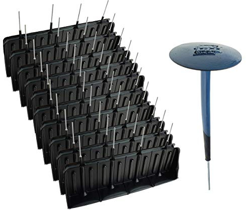 Rema Tip Top 40x Minicombi A4,5 Reparaturkörper 4,5 mm Nachfüllpackung | 40 Stück, 4,5mm Reparaturkörper für die Reifenreparatur, Minicombi A4,5 Nachfüllpackung, für Laufflächen-Stichverletzungen