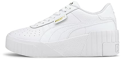 PUMA Cali Wedge Wn's, Scarpe da Ginnastica Donna, White White, 38.5 EU