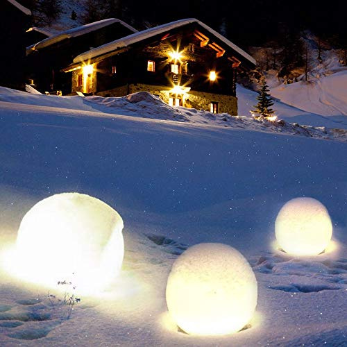 s.luce Globe Set Garten Kugelleuchten Kugellampe Kugelleuchte Gartenlampe Gartenleuchte Modell:3er Set groß, Leuchtmittel:ohne