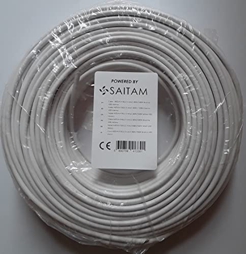 Kabel H05VV-F Schlauch 3G1,5 mm 100 m (weiß)