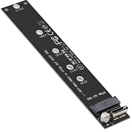 NFHK Oculink SFF-8612 SFF-8611 auf M.2 Kit NGFF M-Key auf NVME PCIe SSD 2280 22110mm Adapter für Mainboard