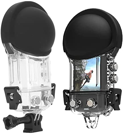 Annadue Wasserdichtes Gehäuse für ONE X3, IPX8 Wasserdicht, 50M Tauchschutz mit Halterungszubehör