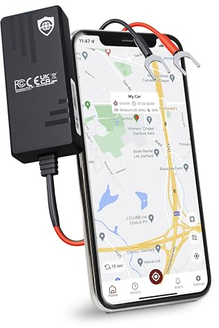 SafeTag Volt - Real Time GPS Tracker Device - Van, Motorbike, Caravan, Motorhome, Tractor, Coach & Car Tracker - 9-48V, Self-Install Including SIM & Data, 7 Day Free Trial, UK Company