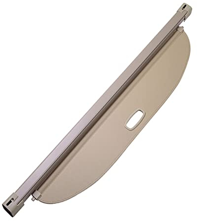 IITA Auto Hintere Gepäckraumabdeckung 1 Set Auto Einziehbare Kofferraum Hutablage Abdeckung Für VW Für Golf 7 Mk7 2014-2018 Gepäckträger Abstandsvorhang (Color : Beige)