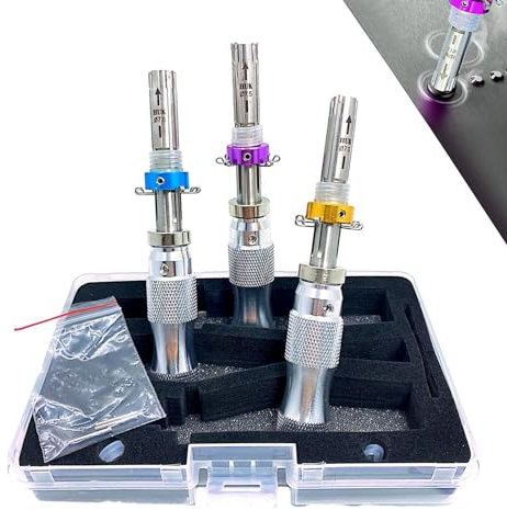 Set Cacciaviti Torx, Utensile Tubolare In Acciaio Inossidabile Da 3 Pezzi Con Foro, Kit Di Attrezzi Professionali Cacciaviti Torx, Utensili Manuali Tubolari Torx, Cacciavite Di Precisione In Acciaio I