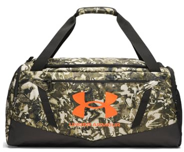 Under Armour Unisex-Adult Undeniable 5.0 Duffle, (308) Expedition Green/Black/Orange Base, Medium (58L), Undeniable 5.0 Duffle