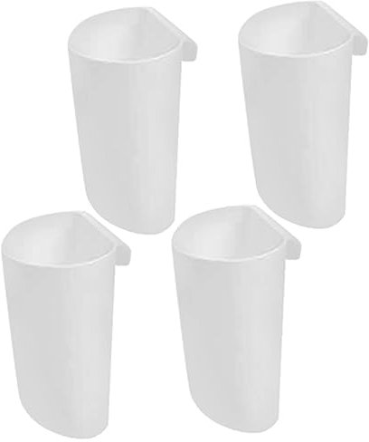 VALICLUD 4Piezas Cesta de Almacenamiento Colgante para Carro de Belleza de Cubos para Accesorios y Portavasos Compacto y Práctico Color