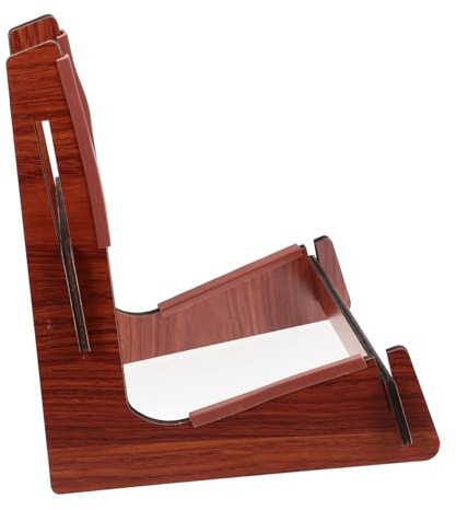 LOLIPPYY Supporto per Chitarra in Legno Marrone Resistente e Pratico, Design Bello, per Chitarre e Ukulele, per Casa o Negozio Stili multipli