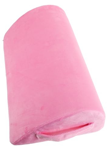 STOBAZA Reposapiés De Espuma Viscoelástica Asa, Antideslizante y Desmontable, Forma Ergonómica Tipo Lágrima y ala, para Oficina y Descanso Casa, Accesorios De Escritorio para Jugadores